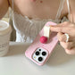 Pear Ring Bead Buckle Case - iPhone