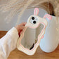 Luxe Rabbit Mirror Case
