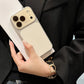 UrbanLeather Texture White Case - iPhone
