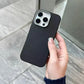 Grain Leather Case- Black