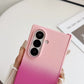Premium Matte Ombre Double Color Case
