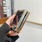 Luxe Leopard Mirror Flip Case