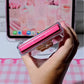 Cute Bow Charm Flip Phone Case