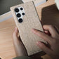 Tweed Wallet Case-Khaki