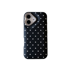 Dotted Love Case - Black
