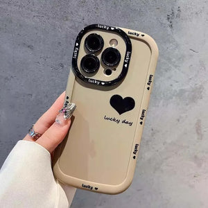 Lucky Heart Soft Case - Black