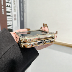 Luxe Leopard Mirror Flip Case