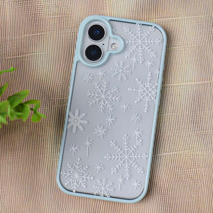 Snow Glow Transparent Case - iPhone