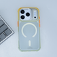 Colorful Frosted MagSafe Protective Phone Case