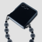 Beaded Strap Flip Phone Case