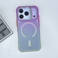 Colorful Frosted MagSafe Protective Phone Case