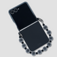 Beaded Strap Flip Phone Case
