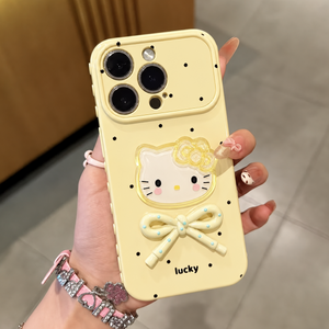 Lucky Bow Kitty Cute Phone Case