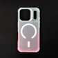 Colorful Frosted MagSafe Protective Phone Case