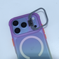 Colorful Frosted MagSafe Protective Phone Case