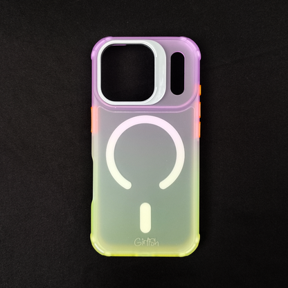 Colorful Frosted MagSafe Protective Phone Case