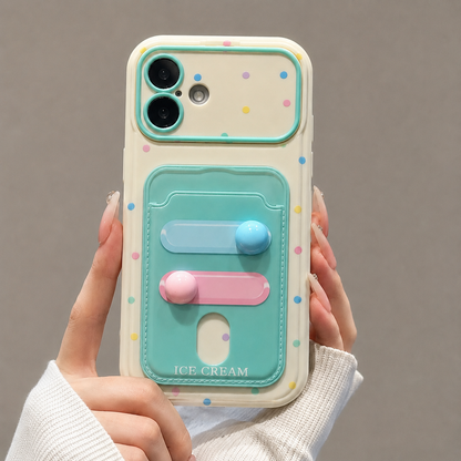 3D Sphere Card Holder Case