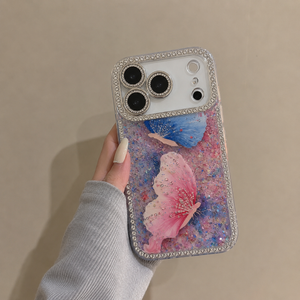 Crystal Flutter Glitter Case - iPhone