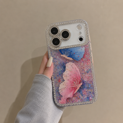 Crystal Flutter Glitter Case - iPhone