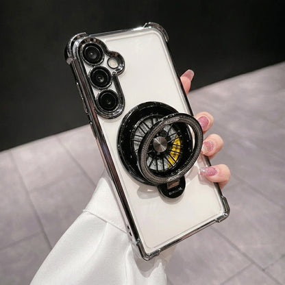 Electroplated Rotating Gyro Magnetic Case - Samsung