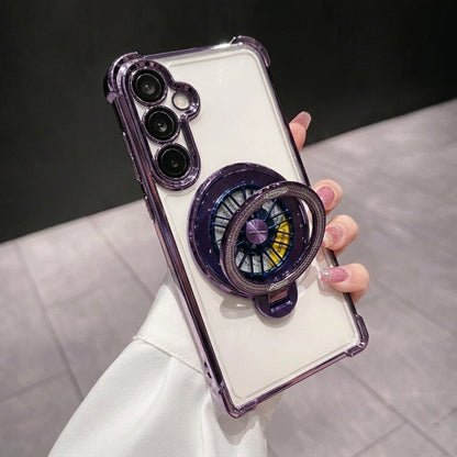 Electroplated Rotating Gyro Magnetic Case - Samsung