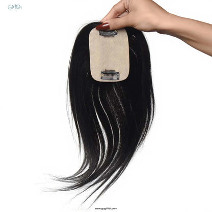 Mini Silk Base Scalp Hair Topper 3*4Inc
