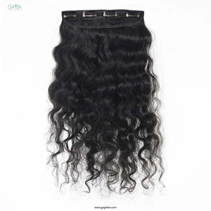 Single Piece 4 Clip Volumizer (Curly)