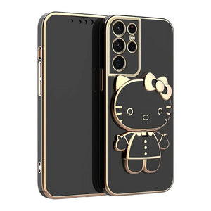 Mirror Kitty Stand Case