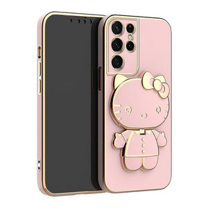 Mirror Kitty Stand Case