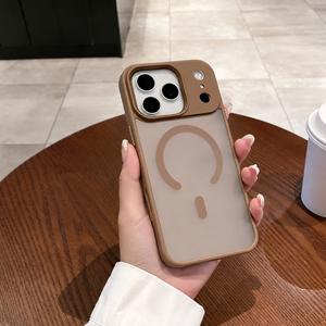 Matte Magnetic Translucent Protective Phone Case