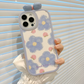 Elegant 3D Fabric Bow Case - iPhone