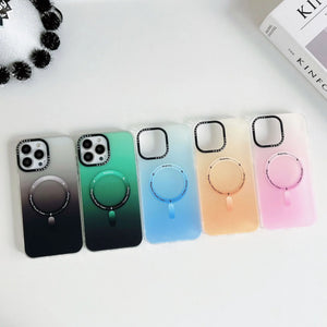 Gradient MagSafe Matte Slim Case an Product By GoGirlish