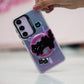 Black Cat Case With Magnetic Holder