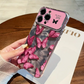 Pink Butterfly Case with Bracelet - iPhone