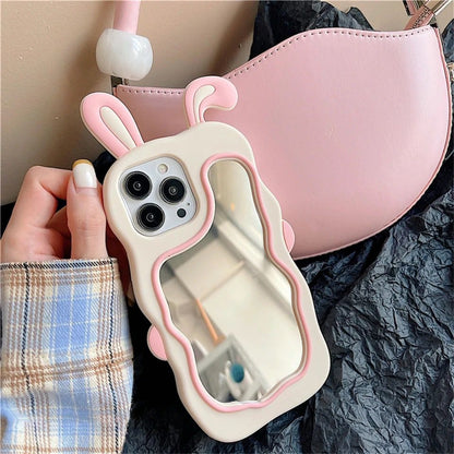 Luxe Rabbit Mirror Case
