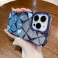 Gradient Glitter Geometrical Pattern Case