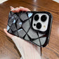 Gradient Glitter Geometrical Pattern Case