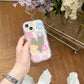 Sweet Heart Floral Case -iPhone