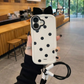 Polka Puff Bow Case