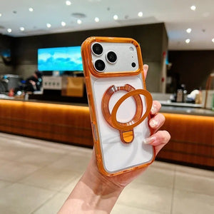 Transparent Magnetic Ring Case