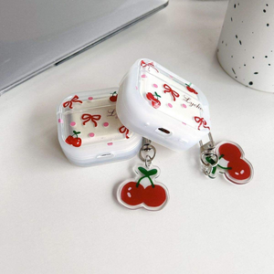 Cute Korean Cherry AirPods Case