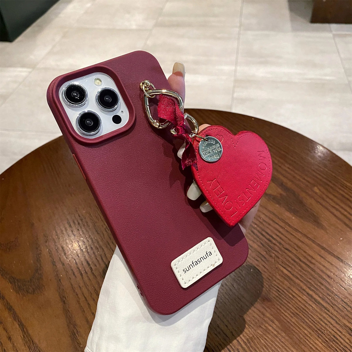 Charm Case-Red