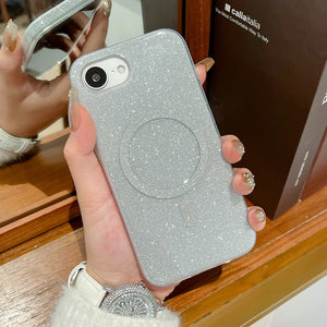 GlitterGlow Starlit Case-Silver
