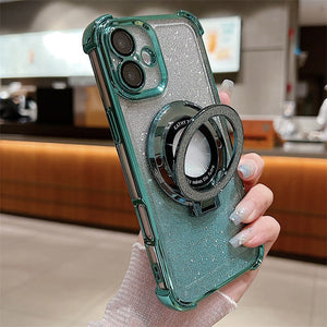 SparkleGrip Armor – Teal Glitter Edition