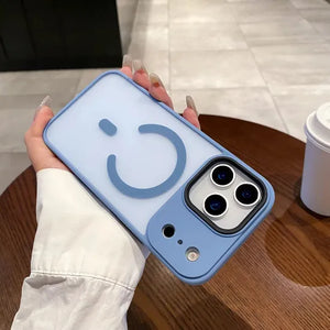 Matte Magnetic Translucent Protective Phone Case