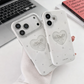 Cute Bling Bow Heart Case