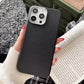 Grain Leather Case- Black