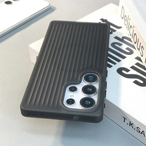 Striped Armor Case - Black