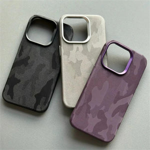Luxury Camo Grip Case - Black