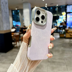 Denim Leather Pattern Case